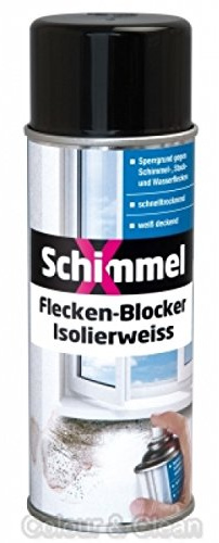 SchimmelX Flecken-Blocker Isolierweiß Spray 400ml Schimmel-Blocker Isolierspray