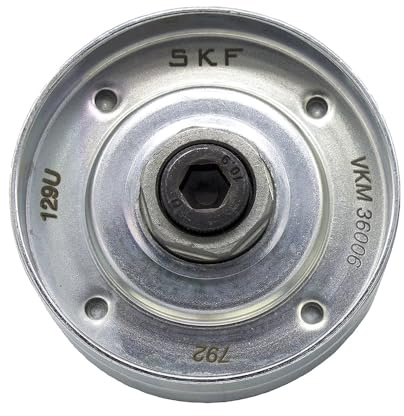 SKF Keilrippenriemen Umlenk-/Führungsrolle mit Befestigungsmaterial VKM 36006 Position Mitte Höhe 97mm Länge 95mm Breite 64mm - OE Qualität | Kompatibel mit: RENAULT CLIO I, ESPACE III, LAGUNA I, LAGUNA I Grandtour, MEGANE I, MEGANE I Cabriolet, MEGANE I Classic
