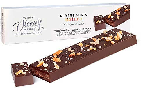 Vicens Turrón Pan, Aceite y Chocolate Adrià Natura - 250 gr