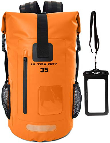 Premium 35L Dry Bag Backpack Rucksack with Waterproof Phone Case