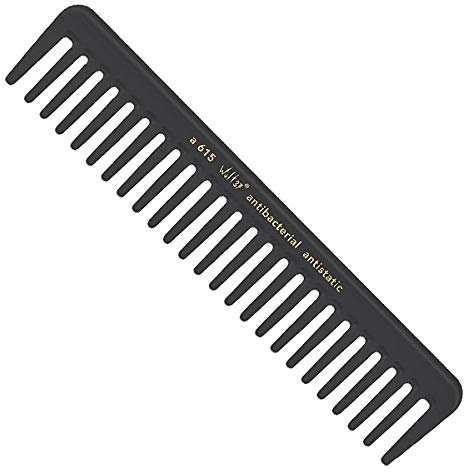 Hercules Sägemann Wolf 37 A615 - Peine para mechones (7,5, 30 g), color negro