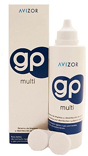 Avizor GP Multi Contact Lens Solution for Rigid and Gas- Permeable Contact Lenses (240ml)