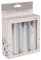 Folat NEU Luftschlangen, 3er Pack, Metallic Silber