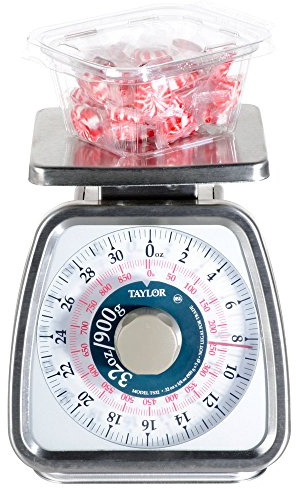 Taylor TS32 Rotating Kitchen Dial Scale 32 oz. x 1/4 oz. Capacity