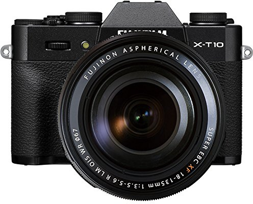 Fujifilm X-T10 Appareil Photo Hybride Ecran LCD 3 (7,62 cm) 16,3 Mpix Kit Boîtier Noir + Objectif XF 18-135 mm