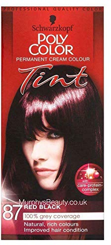 Schwarzkopf POLY TINT 87 Red Black, 150 ml
