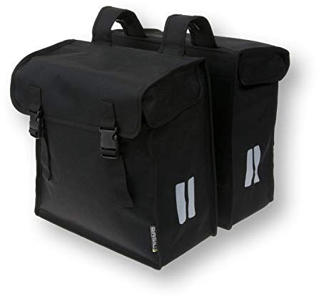 Basil Mara XXL Doppelpacktasche – Double Bicycle Bag – 47 L – Schwarz
