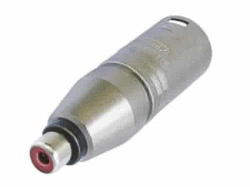 Neutrik Cavo XLR maschio a RCA femmina Pro audio, alloggiamento in metallo precablato, connettore femmina phono per attrezzatura di registrazione da palco in studio, mixer, altoparlante, interfaccia