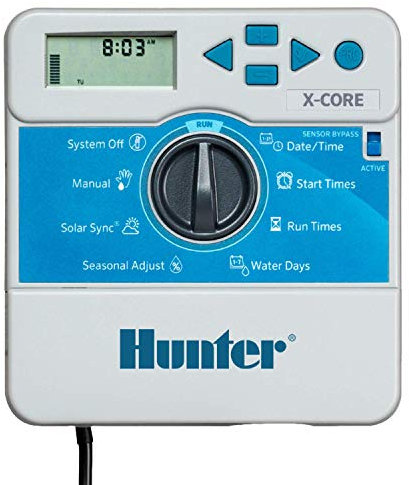 Hunter Sprinkler XC600i X-Core 6-Station Indoor Controller Timer 6 Zone