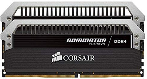 Corsair CMD32GX4M2B3000C15 Dominator Platinum Kit di Memoria per Desktop a Elevate Prestazioni, DDR4 32 GB, 3000 MHz, 2 x 16 GB, Nero