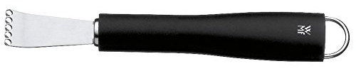 WMF Black Line Zitronenschaber 16 cm, Cromargan Edelstahl poliert, Softtouchgriff, spülmaschinengeeignet