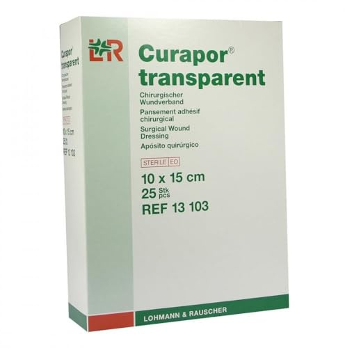 Curapor Wundverband steril transparent 10x15 cm 25 stk