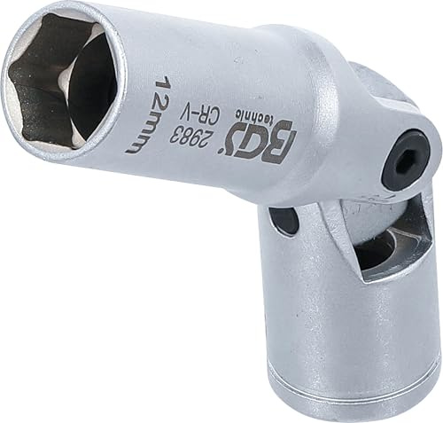 BGS 2983 | Bussola esagonale per candelette snodata | 10 mm (3/8) | 12 mm