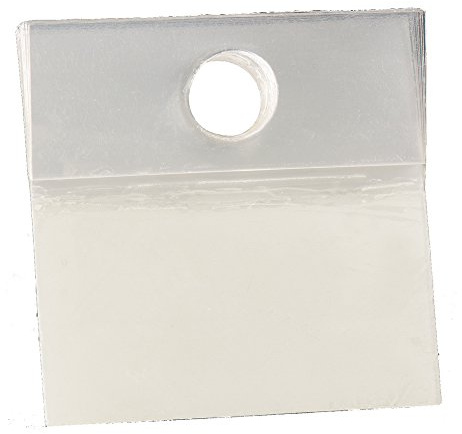 3M Hang Tab 1076, Clear, 2 in x 2 in