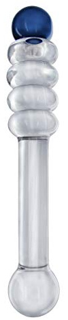 Prisms Erotic Glass Consolador de Vidrio Rasa - 363 gr