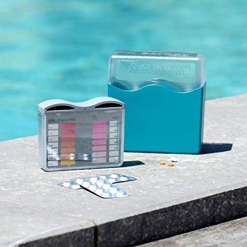 BAYROL 287988 Pooltester - pH Wert und Sauerstoff - jeweils 2 x 20 Tabletten Phenol Red & DPD No. 4
