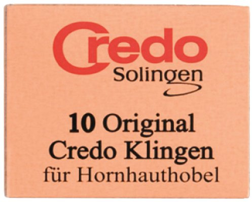 Credo 47131 Klingen für Hornhauthobel, 10 Stück