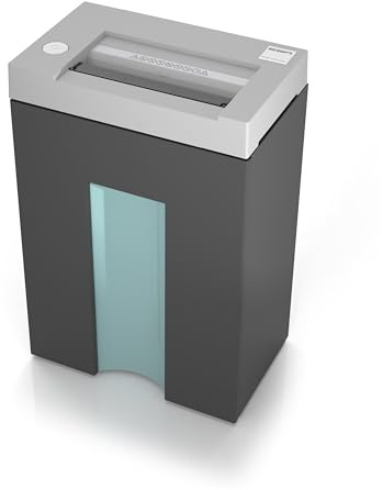 EBA 1128 C 2x15 mm, Premium Schreibtisch-Aktenvernichter, Sicherheitsstufe P-5, Partikelschnitt, 3-4 Blatt, 20 Liter Volumen Made in Germany für beständige Qualität.