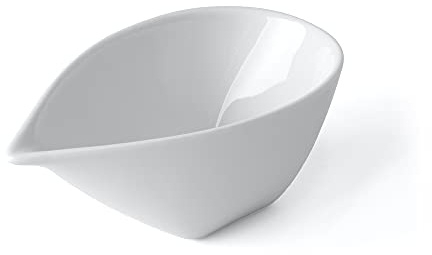 Holst Porcelana TD Salsera, Color Blanco, Porcelana, Weiß, 0.20 l