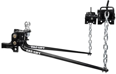 Camco EAZ-Lift Elite 800lb Weight Distribution Hitch Kit with Sway Control (48057)