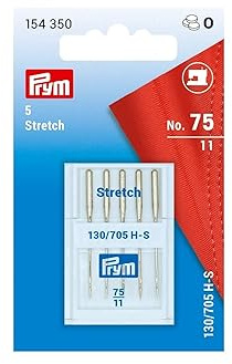 Prym Symaskinens Nålar, Silver, 75, 5 st