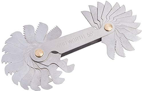 Draper 51071 Unf & Unc Screwpitch Gauge Set, 28 Blade, 4TPI-62TPI