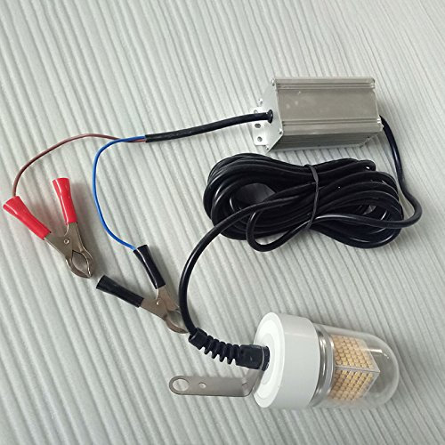 Hanchen Unterwasser-LED-Lampe, dimmbar, grün/weiß, 60 W, 12-24 V