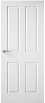 Premdor 12616 686 x 1981 x 35 mm 4-Panel Textured Interior Door