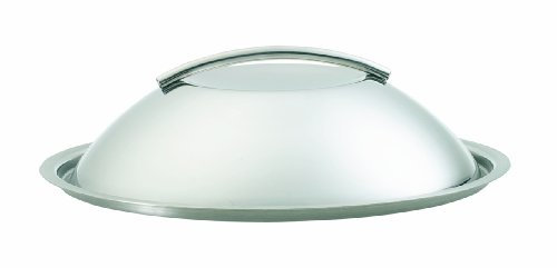 Eva-Trio | Gewölbter Deckel 16cm Edelstahl | Deckel passen zur gesamten Eva Trio Topfserie und zu Allen Materialien | Deckel