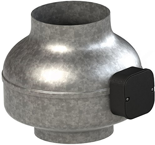 Radial Rohrventilator Ø 250 mm verzinkt Abluft Zuluft Rohrlüfter (MKKARD250) ...