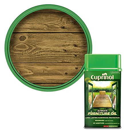 Cuprinol Ultimate Hardwood Furniture Oil Mahogany 1L