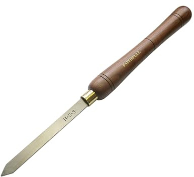 Faithfull HSS 15mm Parting Tool Full Length Woodturning Chisel