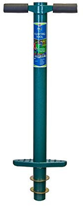 ProPlugger Attrezzi da Giardino 5-in-1 Cavabuche per Piante Professionale - Pianta Bulbi ed Estirpatore di Erbacce per Orto, Giardino e Giardinaggio - Trivella a Mano per Scavare Buche Senza Piegarsi