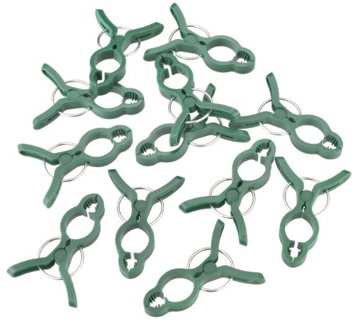 Meister Pflanzenclips - Praktisches Set mit 10 Stück - Zur einfachen Pflanzenbefestigung - Ideal für Rankpflanzen - Witterungsbeständig & robust - Grün / Pflanzenklammern / Tomatenhalter / FLOR78810 | Zur einfachen Pflanzenbefestigung – Für Rankpflanzen – Witterungsbeständig und robust – Pflanzenklammern – Tomatenhalter