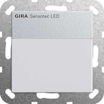 Gira Sensotec LED UP-Bewegungsmelder ST55 ohne Fernbedienung, alu, 237826