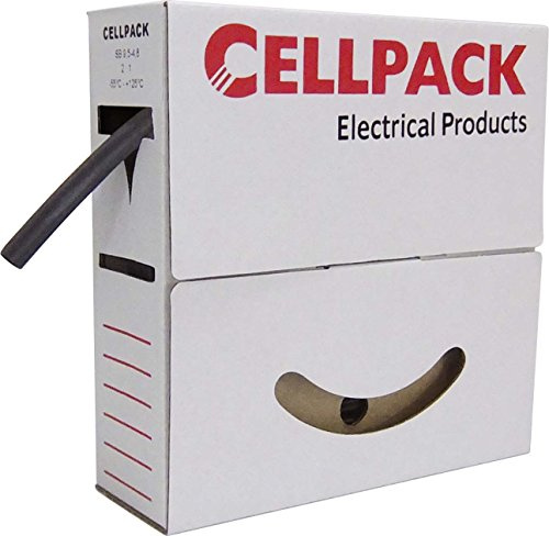 Cellpack Schrumpfschlauch SB 12.7-6.4 SW in Abrollbox 8M Schrumpfschlauch 4010311036151