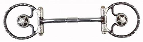 HKM Western Westerngebisse-4356 silber 145 mm, breite 14,5 cm
