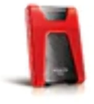 ADATA HD650 1TB USB3.0 High Speed Triple-Layer Anti-Shock Outdoor Style Ruggedize External Hard Drive, Red (AHD650-1TU3-CRD)