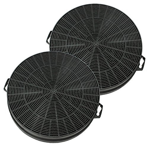 SPARES2GO Carbon Charcoal Filter for Neff Cooker Hoods Kitchen Vents (Pack of 2)