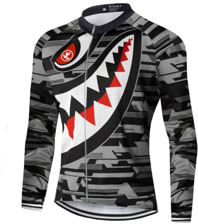 UGLY FROG WFGL07 2025 Neue Fahrradtrikot Langarm Shirt Herren Breathable Radfahren Fahrrad Lange Hülsen Jersey Fahrrad Hemd Männer Langarm Fahrradbekleidung Radfahren