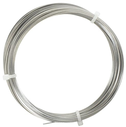 KS Tools 140.2214 Bobine de fil carré 0,4 m2 Longueur 22,5 m | Corde à piano - section carrée - Ø 0,7 mm - L. 22,5 m