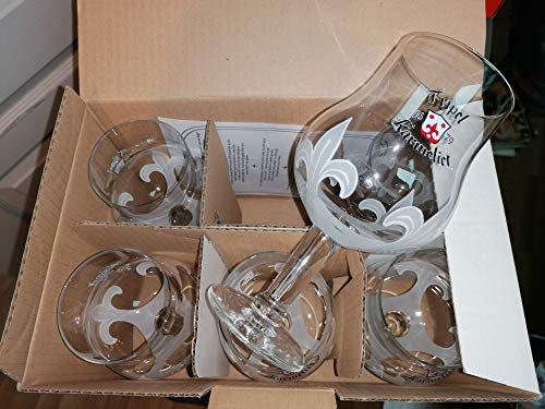 TRIPEL KARMELIET - LOT DE 6 VERRES NEUF - 25 CL