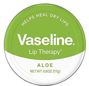 Vaseline Therapy Lip Balm, Aloe Vera 0.6 Oz Pack Of 3
