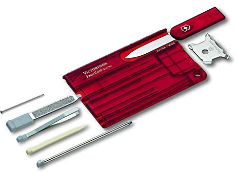 Victorinox Jelly Quattro Carte suisse Rouge