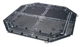 Combined Harvesters Thermo/Eco King Clôture de Sol Noir 400 L/600 L/900 L