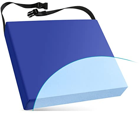 NYOrtho Wheelchair Seat Cushion – Firm - Non-Slip - Water-Resistant Seat Pressure Relief – Ideal - Office Chairs - Car Seats 18 x 16 x 2