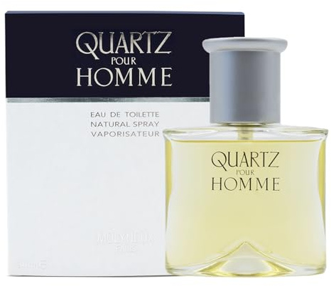 MOLYNEUX Eau de parfum homme, Quartz Homme, frais et aromatique, made in France, 30ml