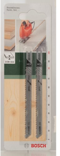 BOSCH Lama Per Seghetto Alternativo Hcs U 101 Br 82mm 2,5