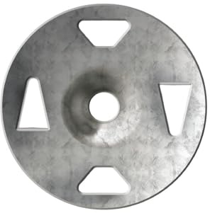 Schluter Kerdi-Board ZT Galvanized Steel Washers, 1-1/4, Pack of 1000