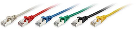 EQUIP CABLE DE RED APANTALLADO S/FTP CATEGORIA 6 LIBRE HALOGENOS 50M COLOR BLANCO 605603